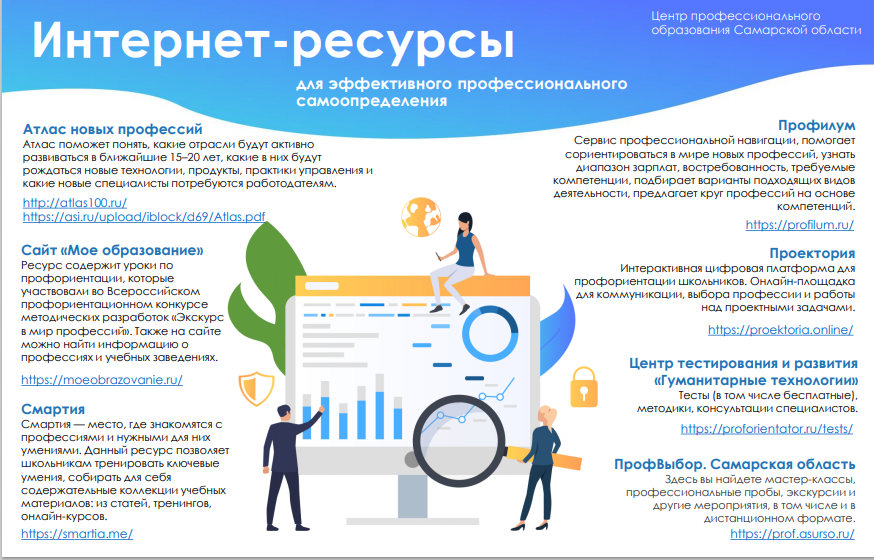 буклет Центра профессионального образования Самарской области