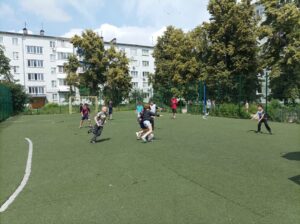 Сегодня в пришкольном лагере жарко! ⚽️🏆