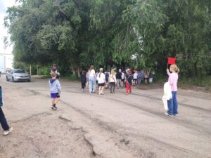 Тринадцатый день в пришкольном лагере: Память о войне! 🕊️ 