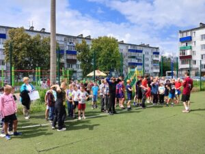 Сегодня в пришкольном лагере жарко! ⚽️🏆