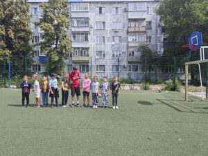 Сегодня в пришкольном лагере жарко! ⚽️🏆