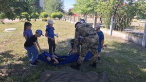 В школе прошёл "День Авангарда"! 🇷🇺💥