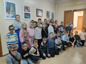 Мастер класс   "Маска осени"